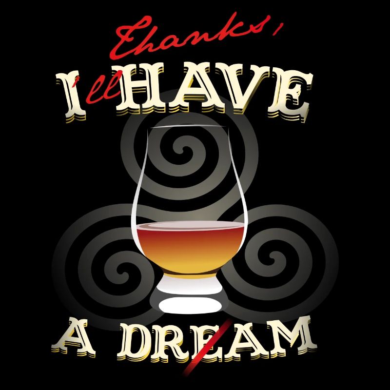 Dram witziger Whisky Spruch