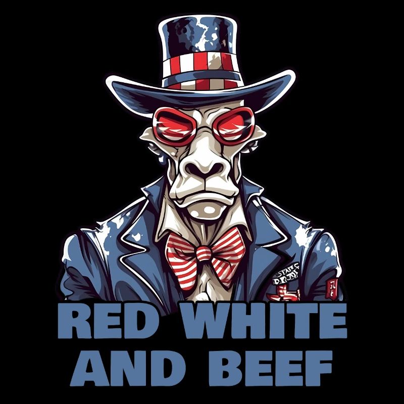 Rouge Blanc Et Moo