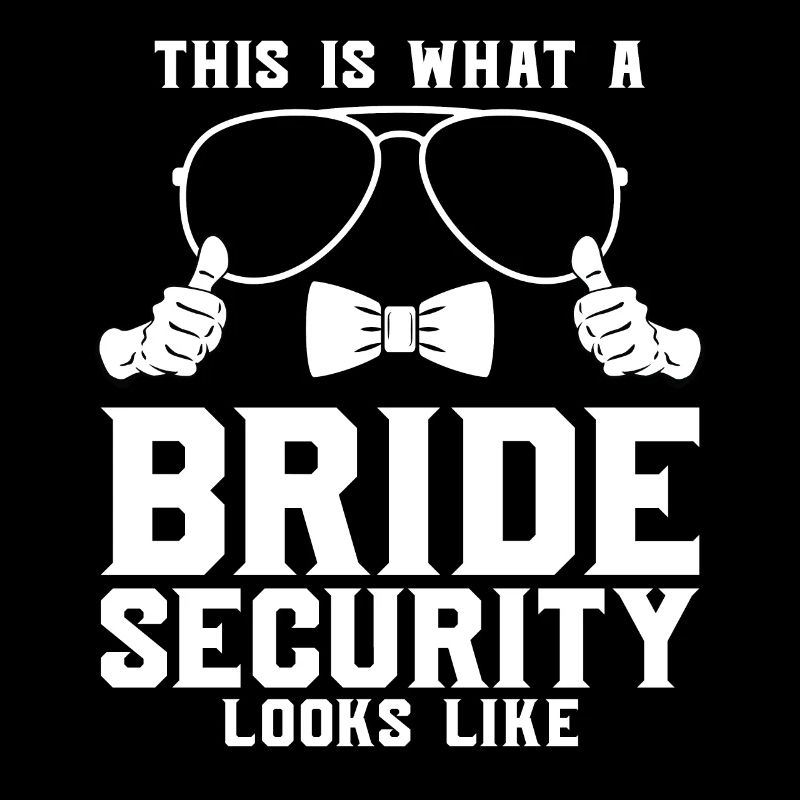 Sécurité du cadeau de mariage de mariée