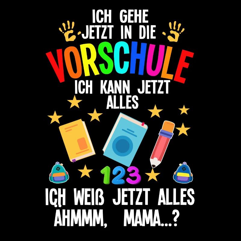 Vorschule Anfang Vorschüler Geschenk