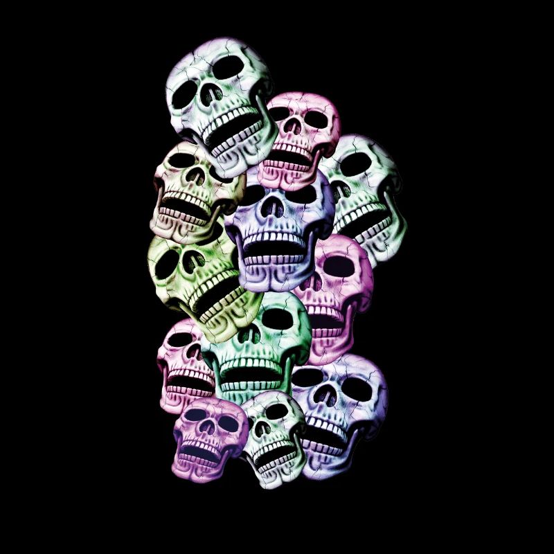 Bunte Skulls - Totenköpfe