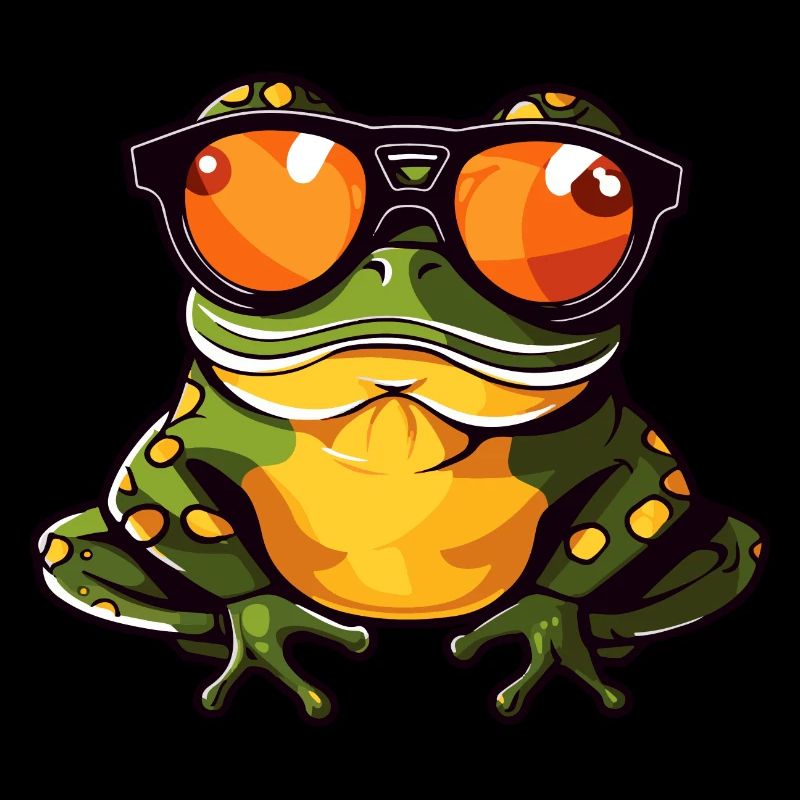 Grenouille Drôle Cool