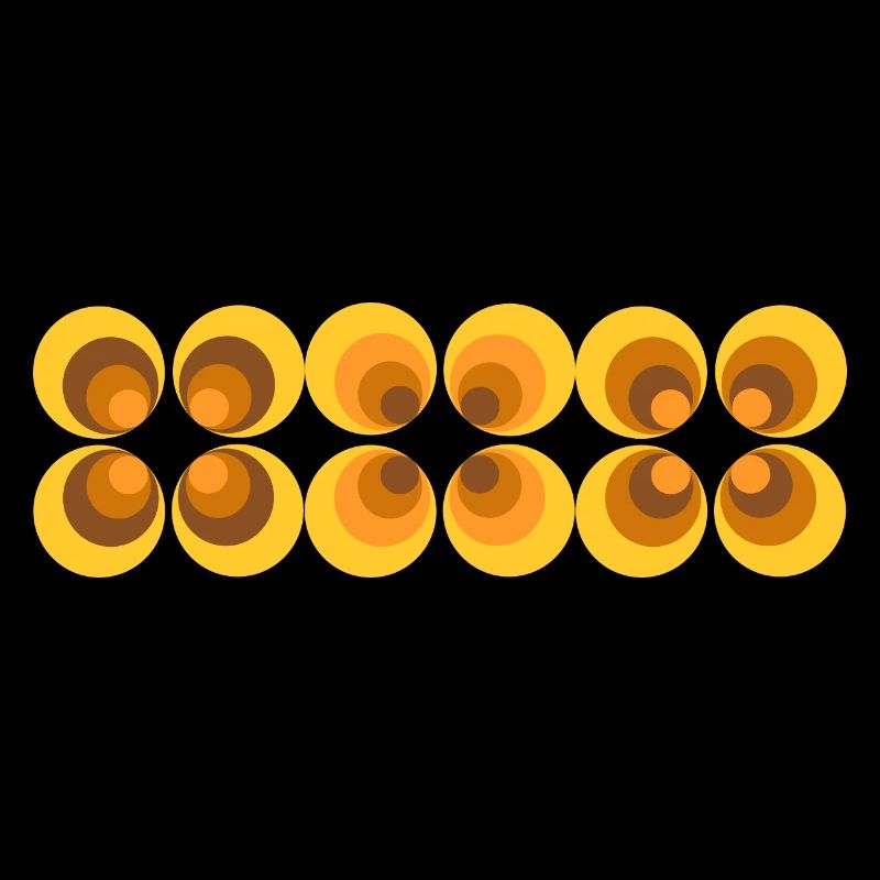 70s Flower Pattern Retro