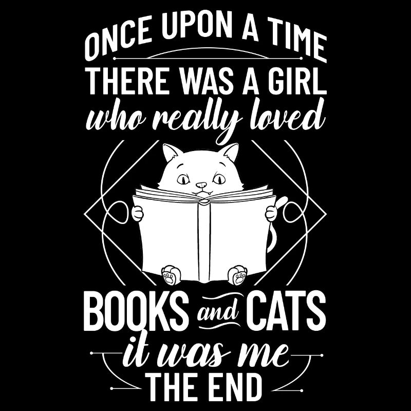 Cat Reading Book Reader Librarian Livres