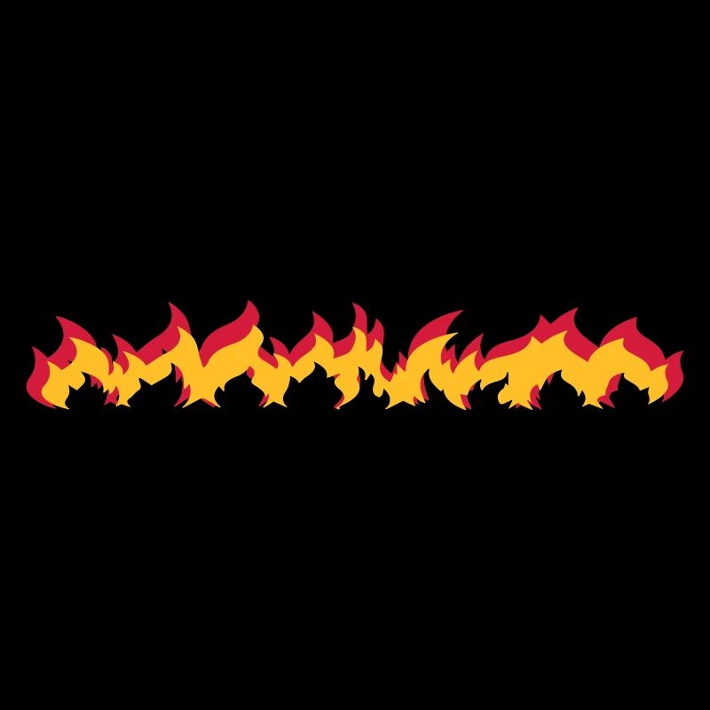 Flammes - ligne de feu