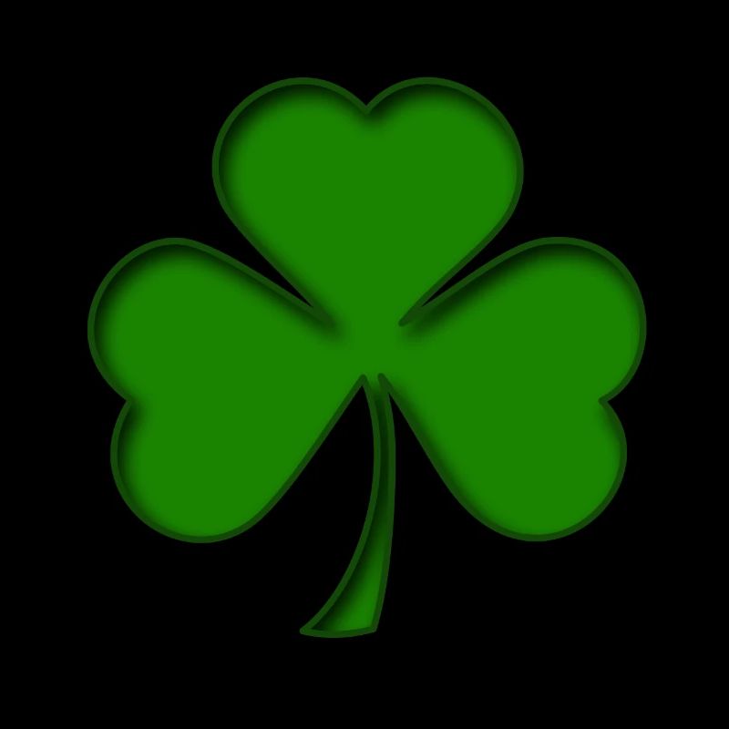 St Patrick - Trèfle - Shamrock 3D