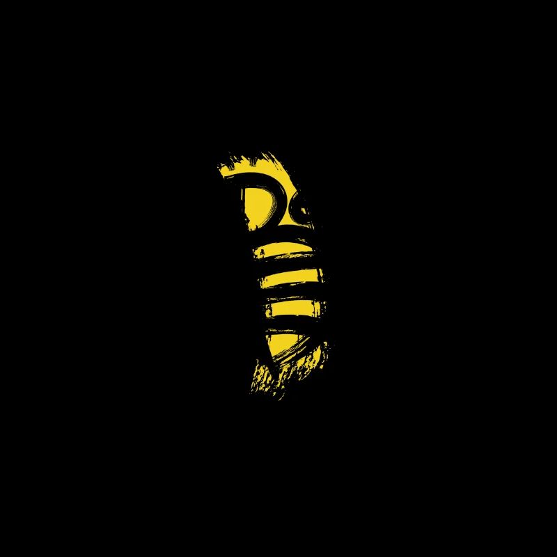 Always Be Nice - Abeille - Abstrait - Art graphique