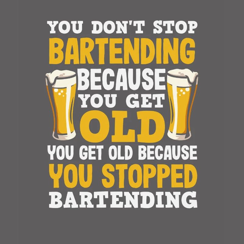 Funny Bartender Saying Bartender Gift