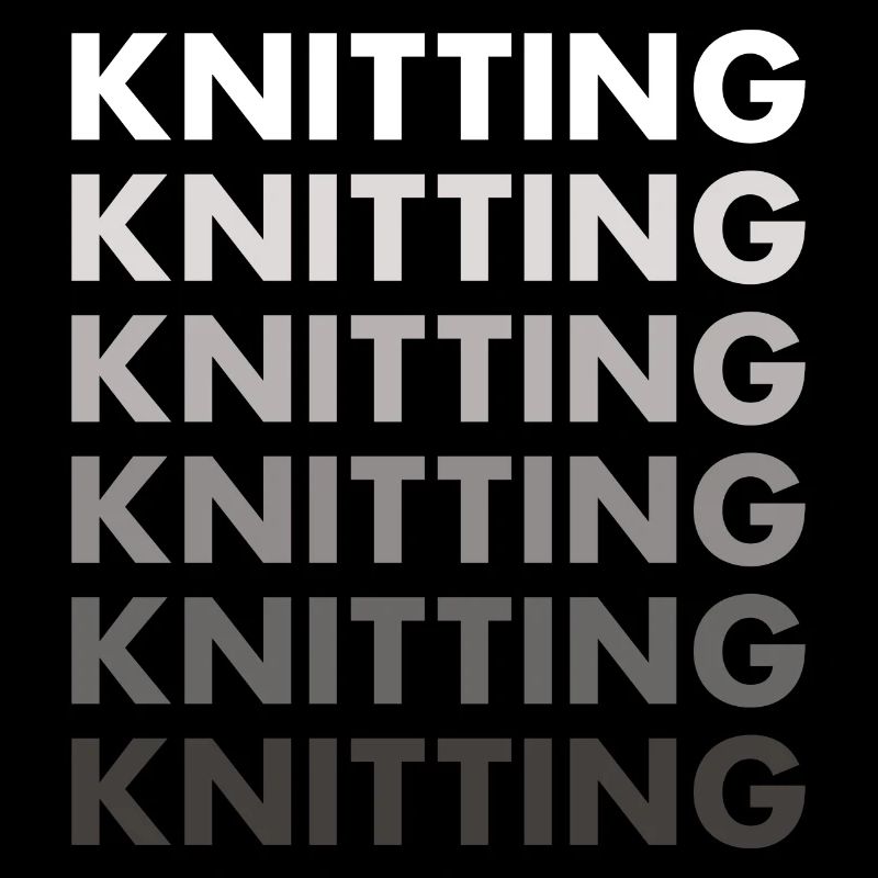 Knitter Knitting