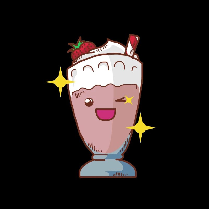 Milkshake fraise shake milkshake shake