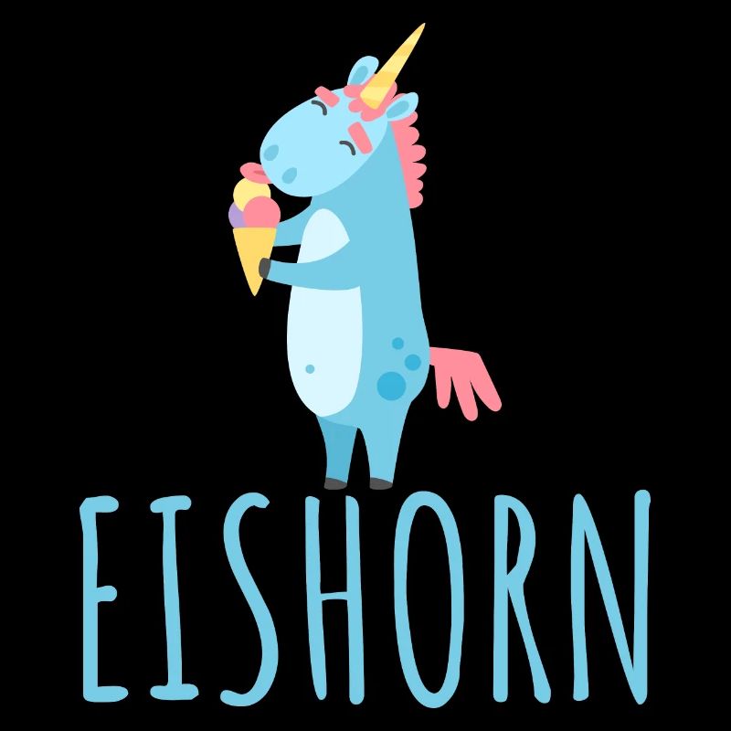 EINHORN EISHORN | Eiswaffel Eiskugel Geschenkidee