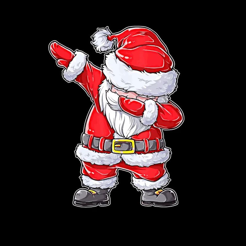 Santa Claus Dabbing Weihnachtsmann