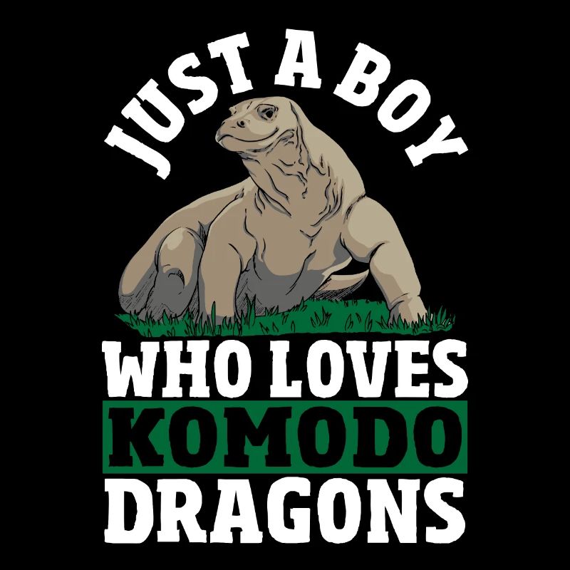 Juste un garçon qui aime les dragons de Komodo