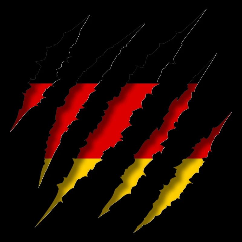 DRAPEAU RISSE DEUTSCHLAND