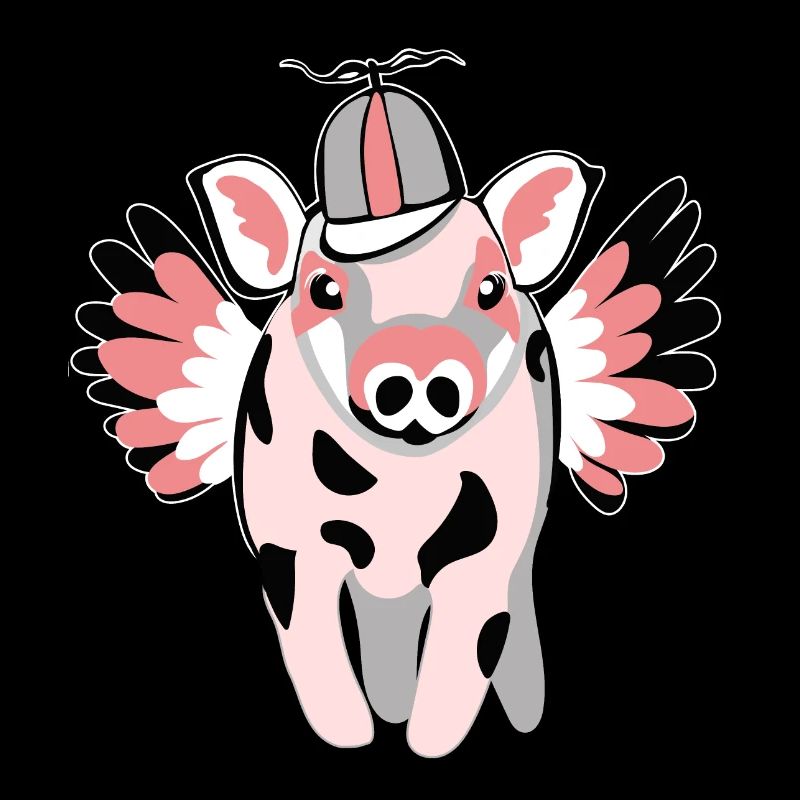 petit cochon ailé
