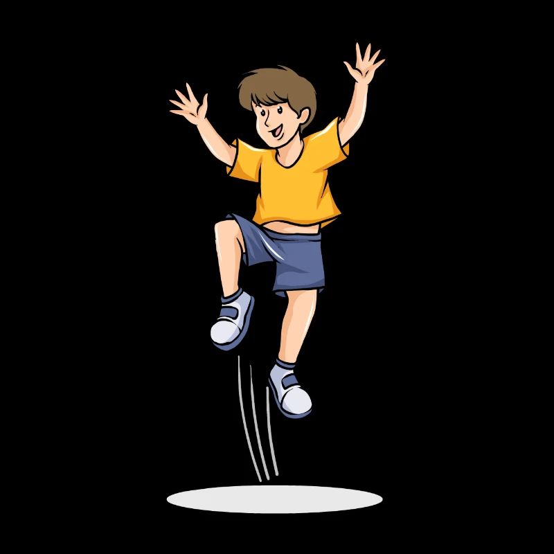 Springen Trampolin