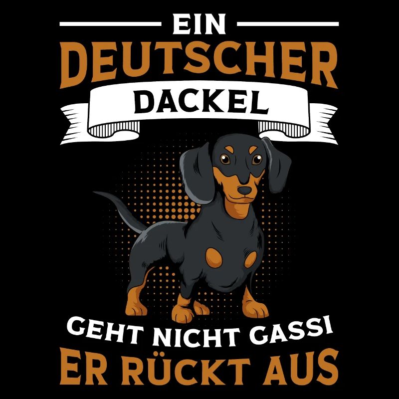 Dackel Spruch Hundehalter lustig