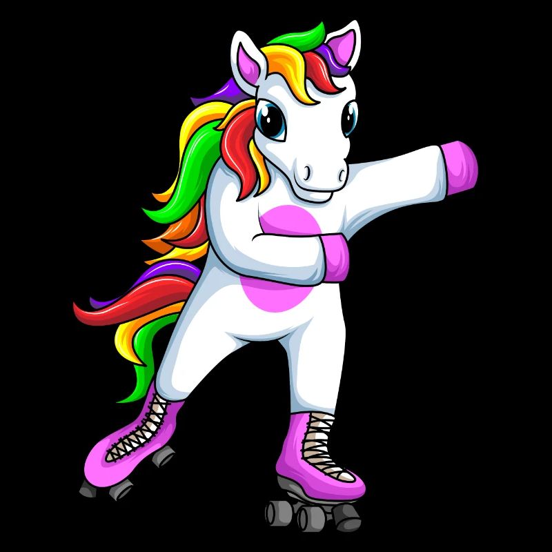 Roller Skates Roller Girl Roller Skate Unicorn