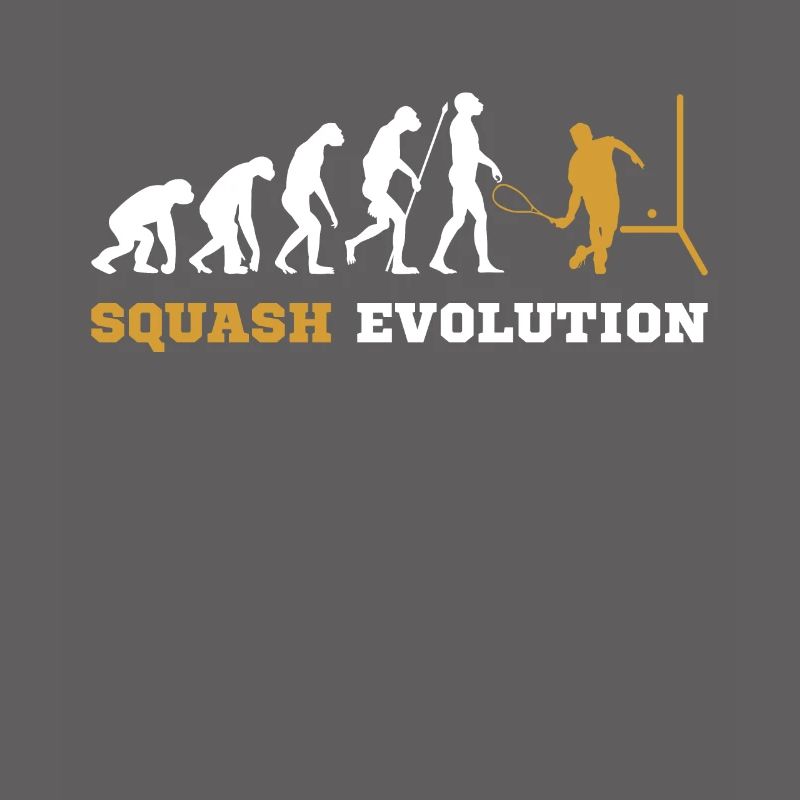 Squash Squash Player Evolution Gift