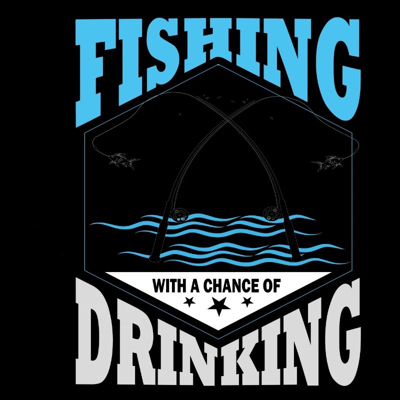Chemise de pêcheur Pêche et boisson