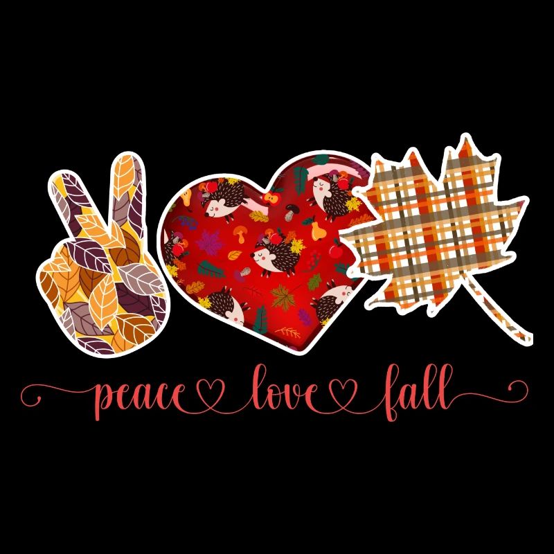 FRIEDEN, LIEBE, HERBST, THANKSGIVING