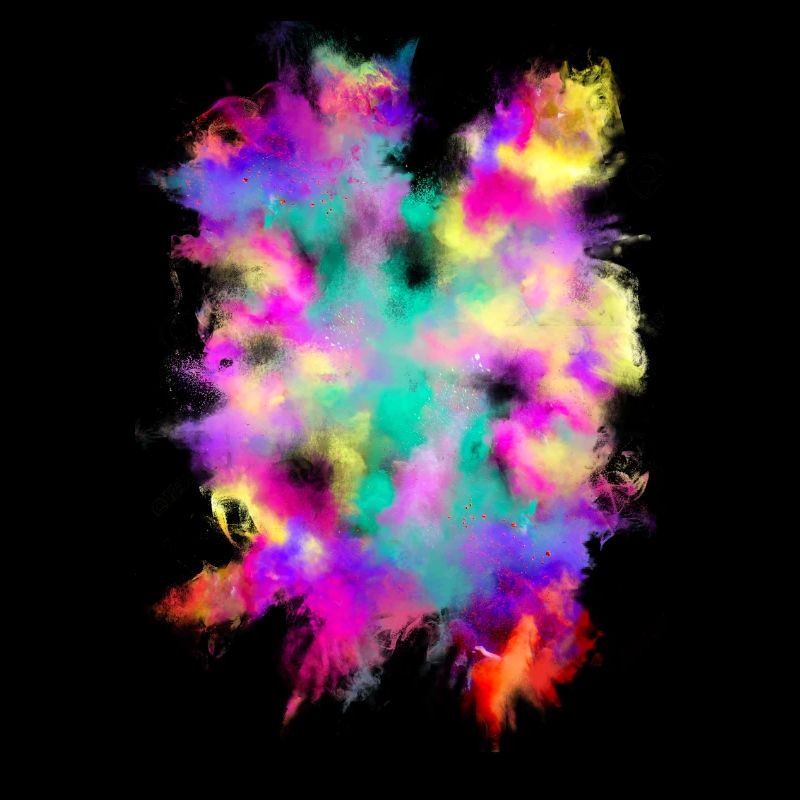 explosion de couleur