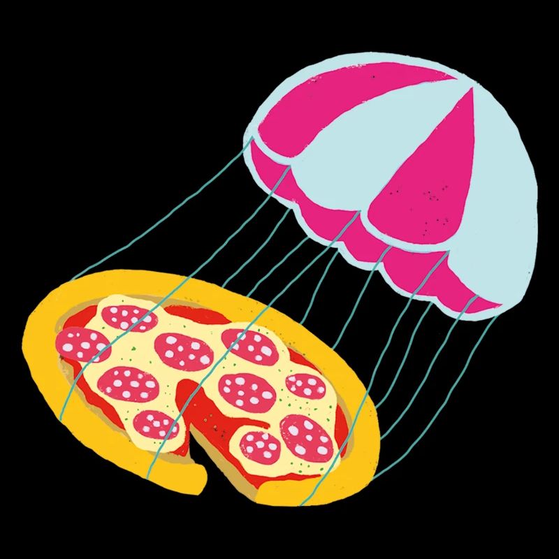 Fliegende Pizza