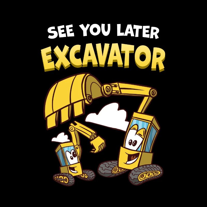 A plus tard Construction d’excavatrice lourde