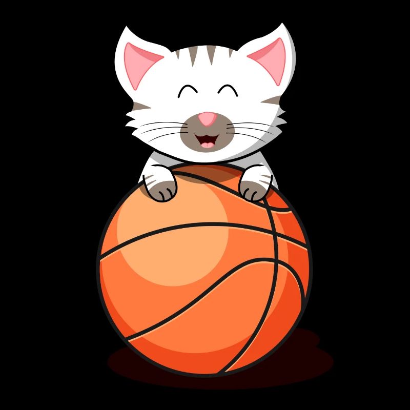 Chat basket chaton bébé chat chat blanc