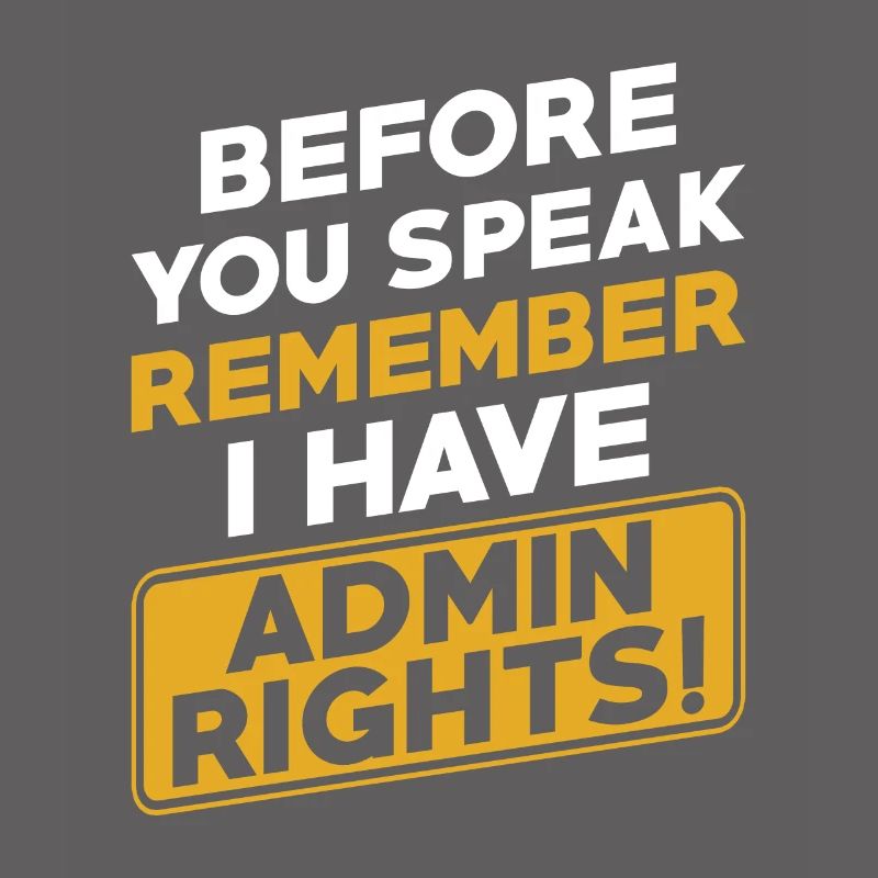 Administrateur Informaticien Programmeur Admin