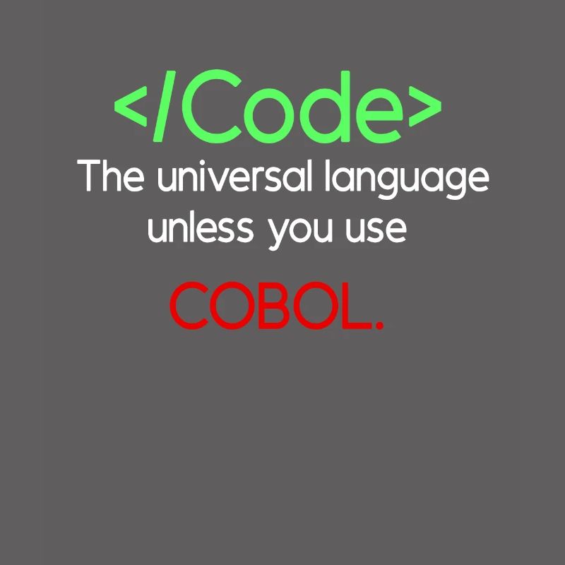 Conception de code Cobol amusant