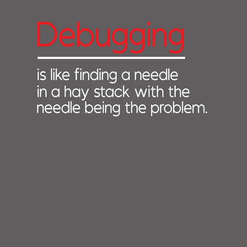 Fun debugging design