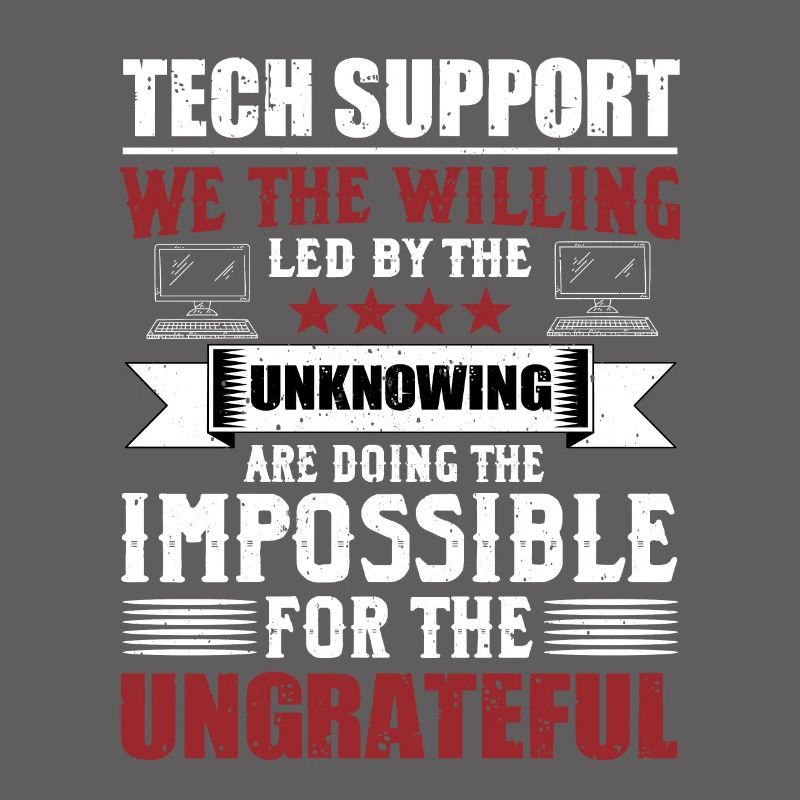 Lustiger Technischer Support Sysadmin Humor