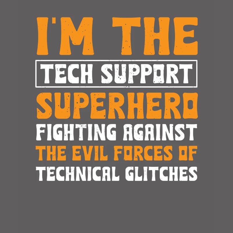 Technischer Support Superheld