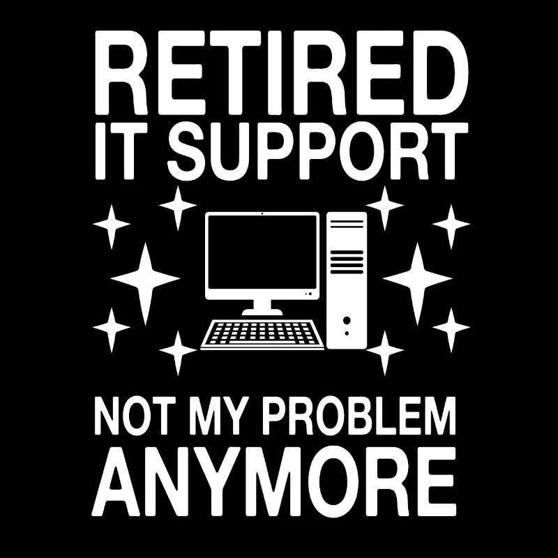 Lustiger IT Support Spruch