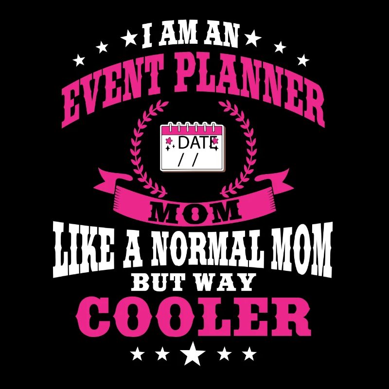 Lustige Eventplanerin Mama Outfit Mutter