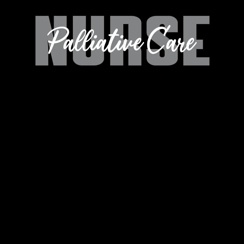 MitfPalliativpflege Krankenschwester Design
