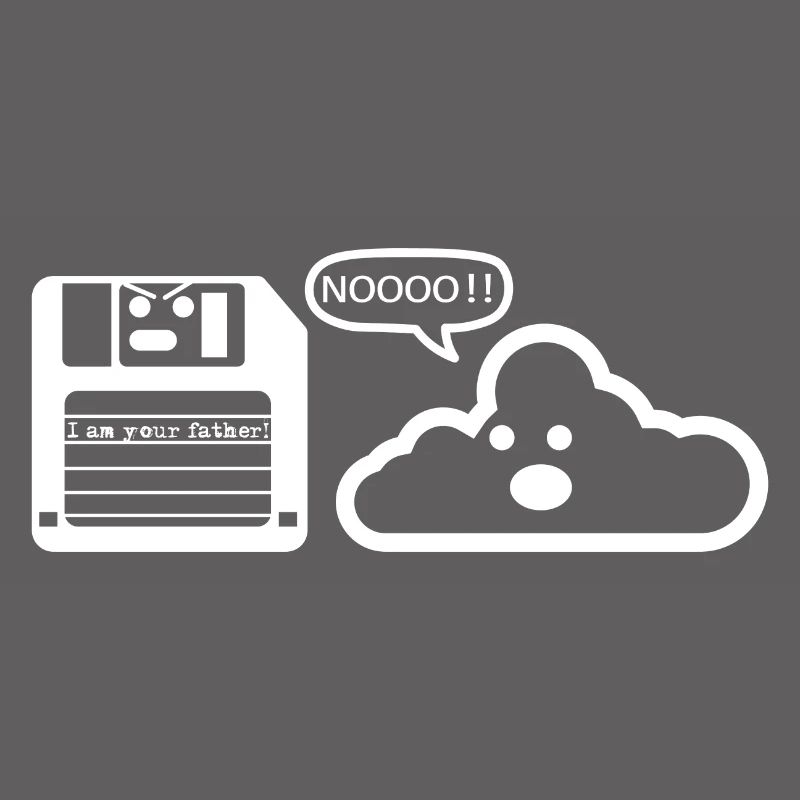 Diskette Cloud Programmierer