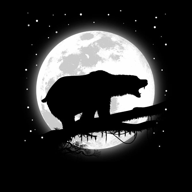 Angry Moon Bear