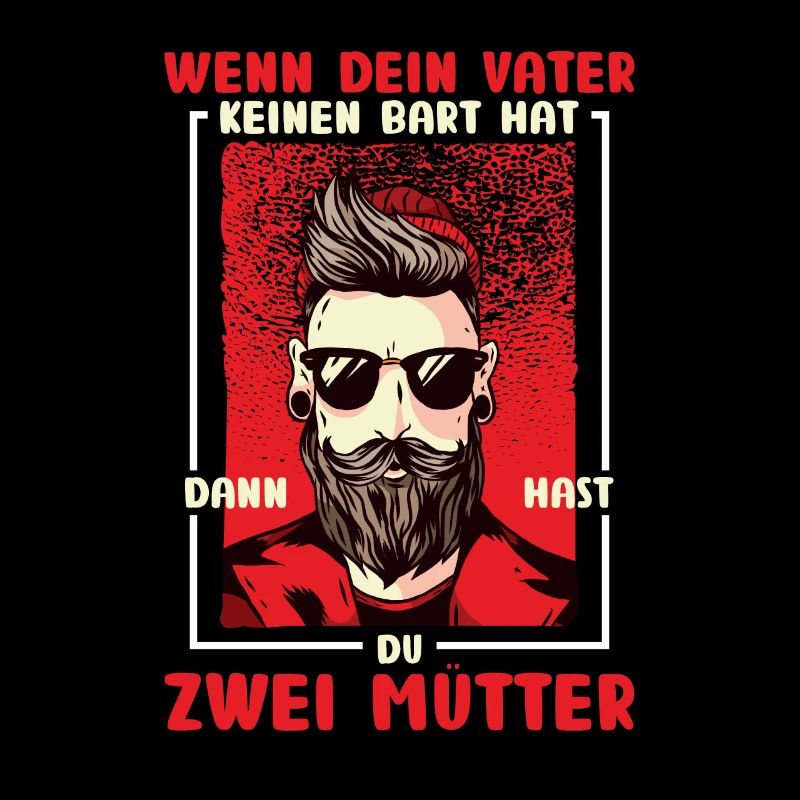 Bart Bartträger Vollbart Schnauzer Männer Geschenk