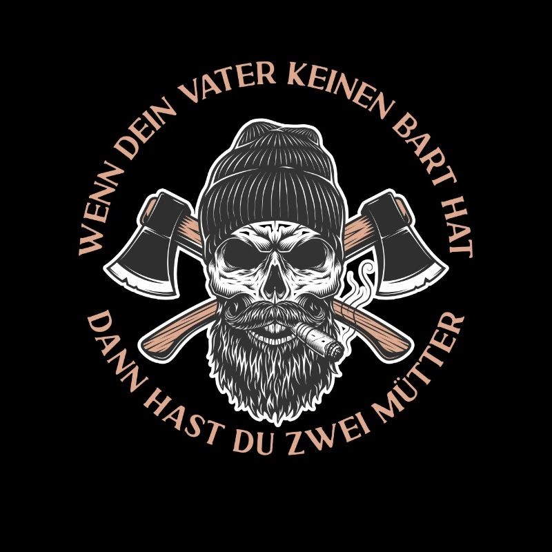 Bart Bartträger Vollbart Schnauzer Männer Geschenk