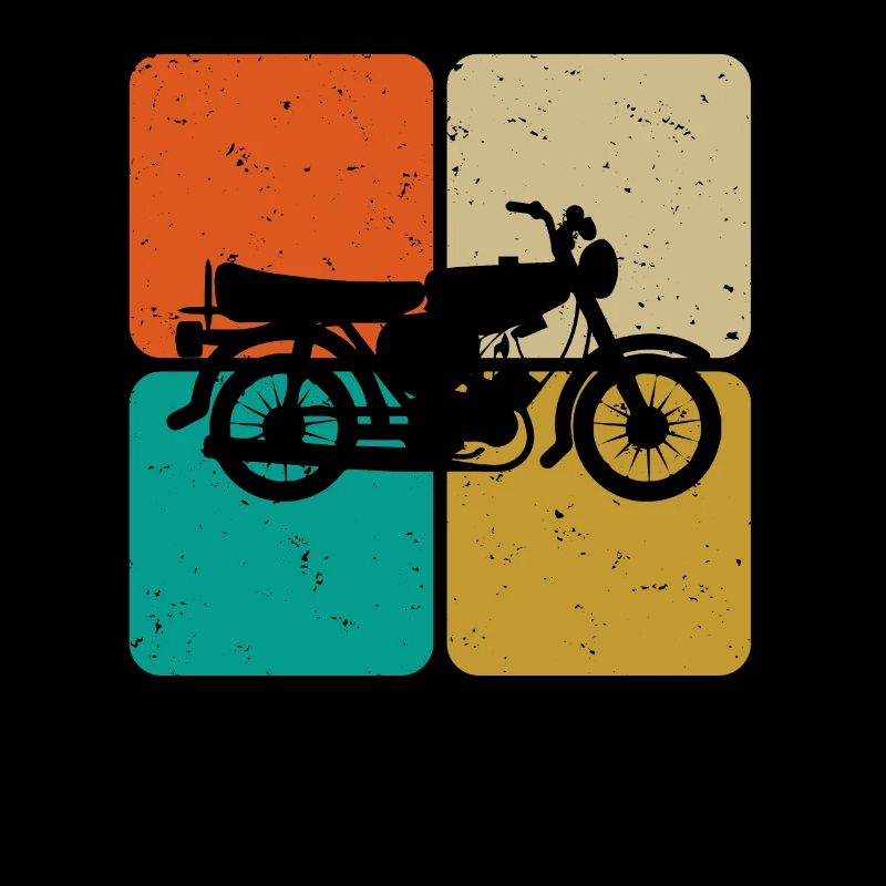 Simson Moped S51 Oldtimer Geschenk Design