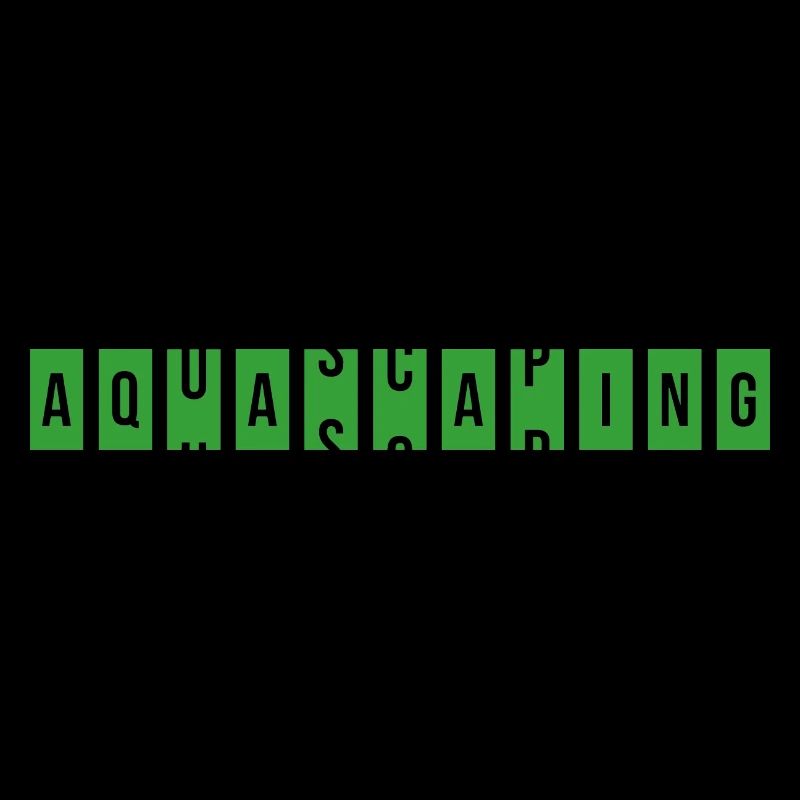 Aquascaping Fish Keeping Rolling Text