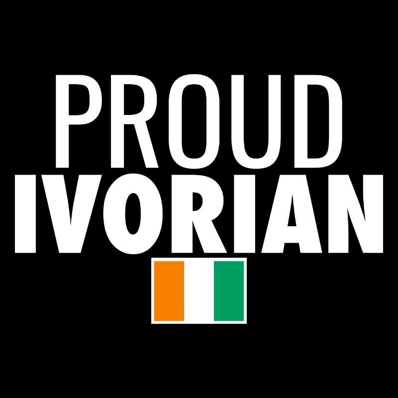 Proud Ivorian Elfenbeinküste Flagge
