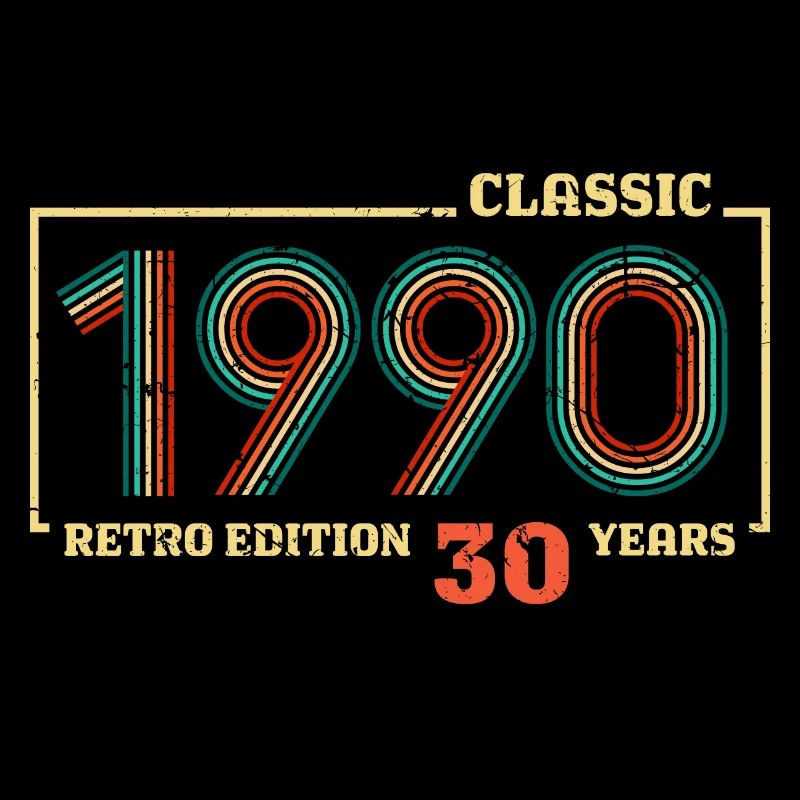 Anniversaire 1990-30 ans - RETRO