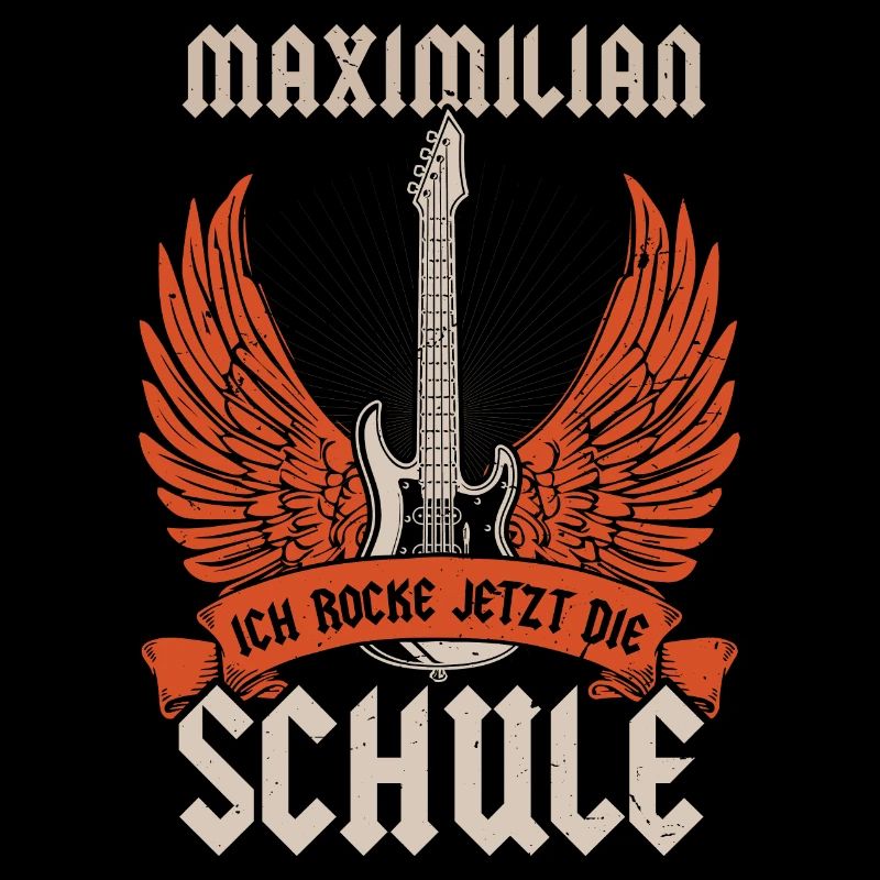 Maximilian Ich Rocke Jetzt Die Einschulung