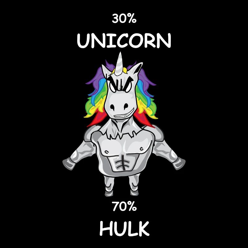 Hulk Einhorn Geschenk