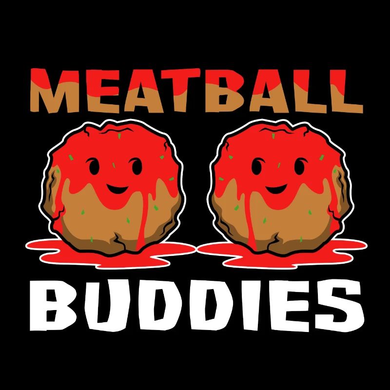 Beste Hackbällchen Freunde - Meatball