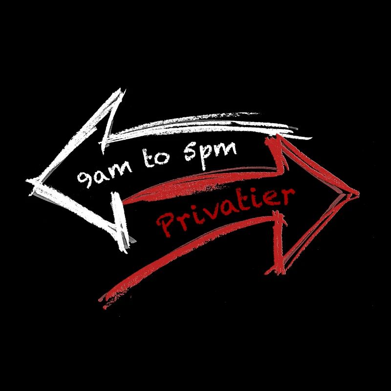 9am to 5pm or Privatier arrow light