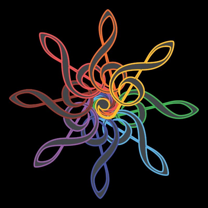 Clé de partition Mandala